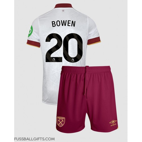 West Ham United Jarrod Bowen #20 Fußballbekleidung 3rd trikot Kinder 2024-25 Kurzarm (+ kurze hosen)